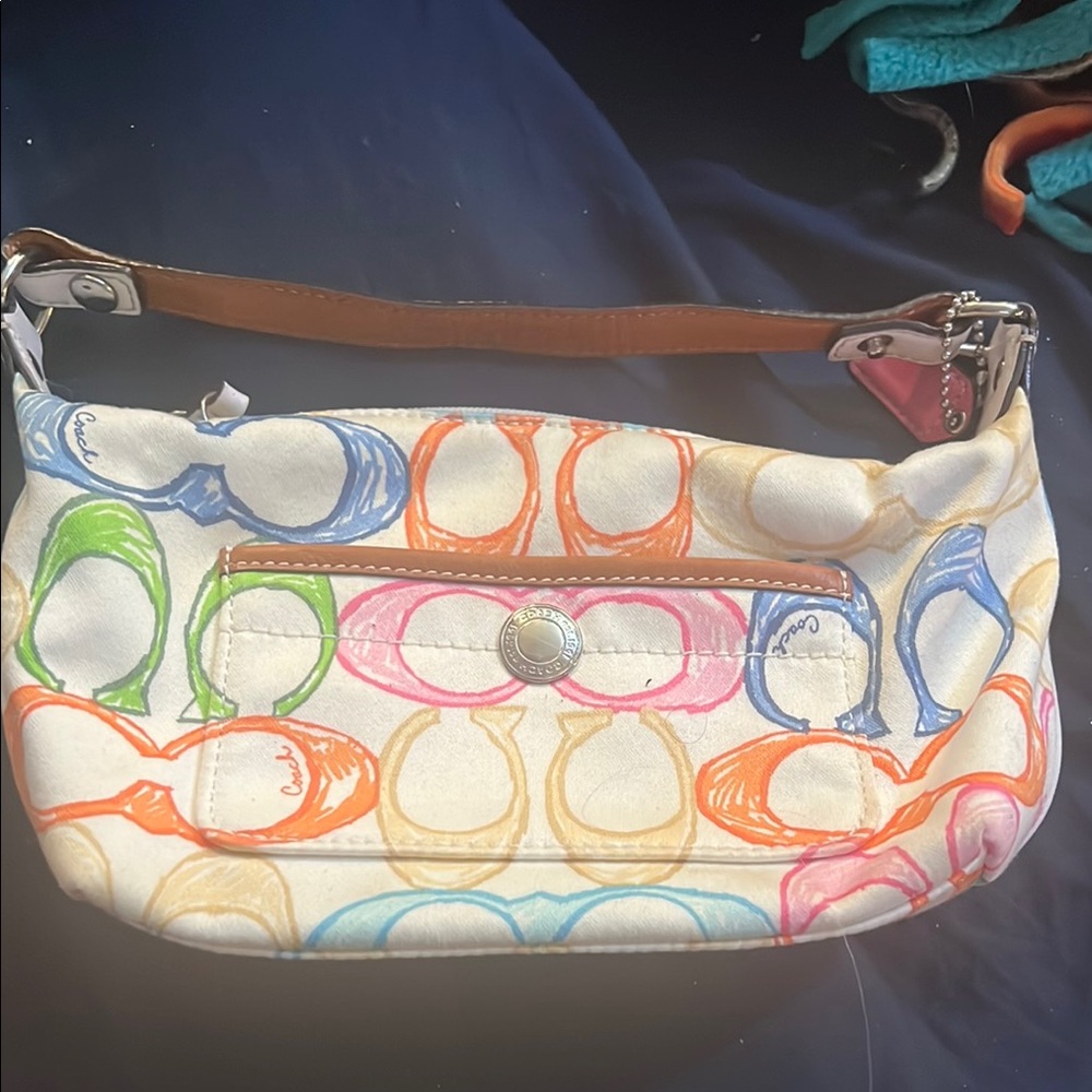 Coach Multicolor Signature Print Women's Bag